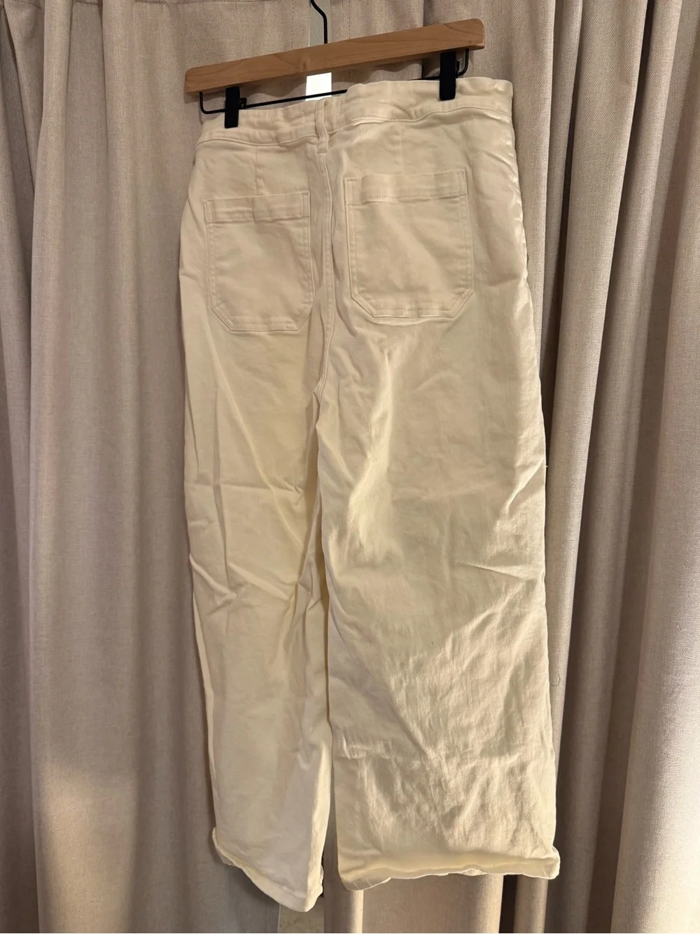 Bohme Amiri Stretch Cropped Sailor Jeans 30 - Picture 3 of 3